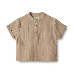 Wheat Shirt Svend - Beige stone